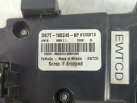 2014 Ford Fusion Radio AM FM Cd Player Receiver Replacement P/N:DS7T-18E245-SP Fits OEM Used Auto Parts - Oemusedautoparts1.com
