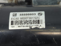 2011-2016 Chevrolet Cruze Car Starter Motor Solenoid OEM P/N:M000T39172ZC 55595603 Fits OEM Used Auto Parts - Oemusedautoparts1.com