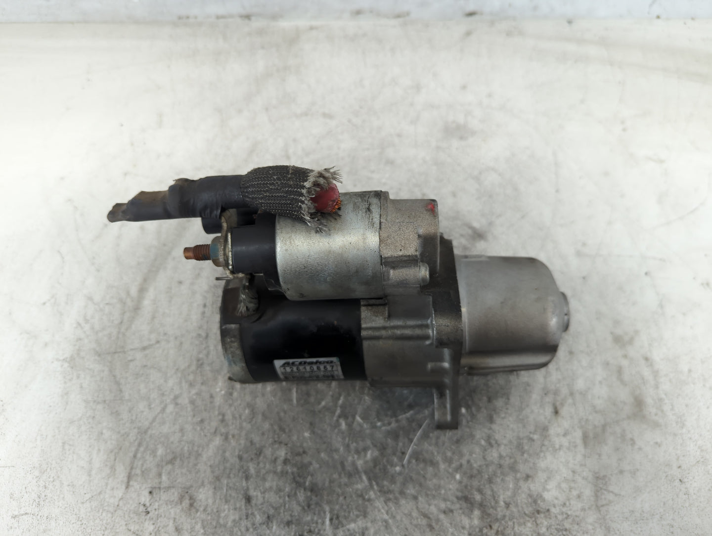 2008-2015 Cadillac Cts Car Starter Motor Solenoid OEM P/N:M000T35875ZC 12610857 Fits Fits 2008 2009 2010 2011 2012 2013 2014 2015 OEM Used Auto Parts - Oemusedautoparts1.com