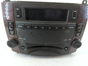 2004-2006 Cadillac Srx Radio AM FM Cd Player Receiver Replacement P/N:15824242 15 824 242 Fits Fits 2004 2005 2006 OEM Used Auto Parts