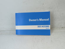 2023 Honda Accord Owners Manual Book Guide P/N:00X31-30B-6010 0M-21160, 3130B601 OEM Used Auto Parts