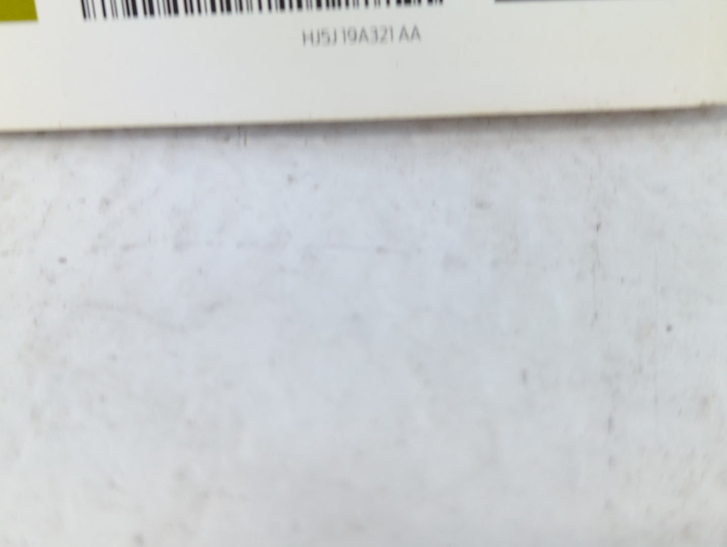 2017 Ford Escape Owners Manual Book Guide P/N:HJ5J 19A321 AA OEM Used Auto Parts - Oemusedautoparts1.com