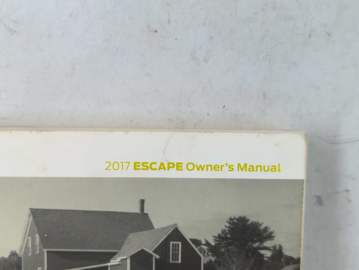 2017 Ford Escape Owners Manual Book Guide P/N:HJ5J 19A321 AA OEM Used Auto Parts - Oemusedautoparts1.com