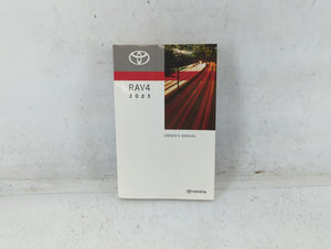 2023 Toyota Rav4 Owners Manual Book Guide P/N:01999-0R100 OEM Used Auto Parts