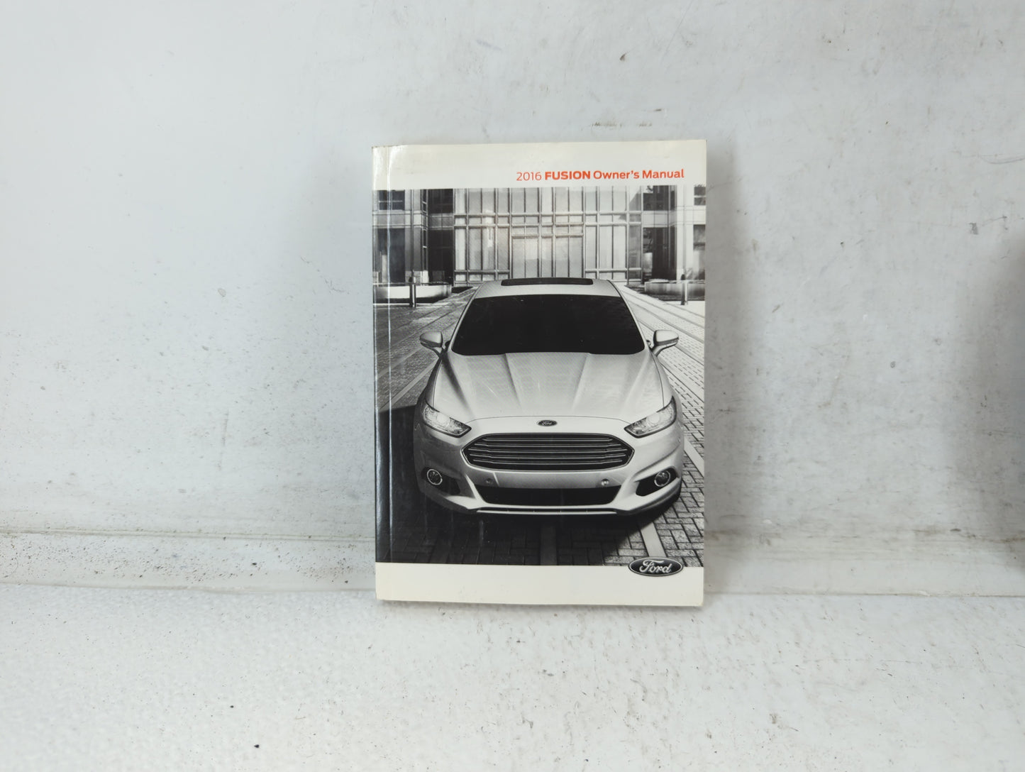 2016 Ford Fusion Owners Manual Book Guide P/N:GE5J19A321AA OEM Used Auto Parts - Oemusedautoparts1.com