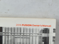 2016 Ford Fusion Owners Manual Book Guide P/N:GE5J19A321AA OEM Used Auto Parts - Oemusedautoparts1.com