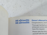 2008 Bmw X6 Owners Manual Book Guide OEM Used Auto Parts - Oemusedautoparts1.com