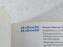 2008 Bmw X6 Owners Manual Book Guide OEM Used Auto Parts