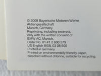 2008 Bmw X6 Owners Manual Book Guide OEM Used Auto Parts - Oemusedautoparts1.com