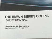 2014 Bmw X4 Owners Manual Book Guide OEM Used Auto Parts