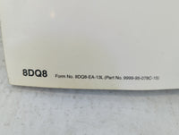 2015 Mazda 6 Owners Manual Book Guide P/N:9999-95-078C-15 8DQ8-EA-13L OEM Used Auto Parts - Oemusedautoparts1.com