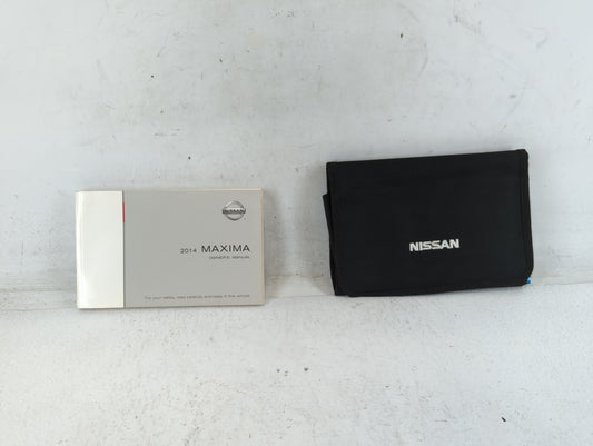 2014 Nissan Maxima Owners Manual Book Guide P/N:MO14E 0A35UO OEM Used Auto Parts - Oemusedautoparts1.com