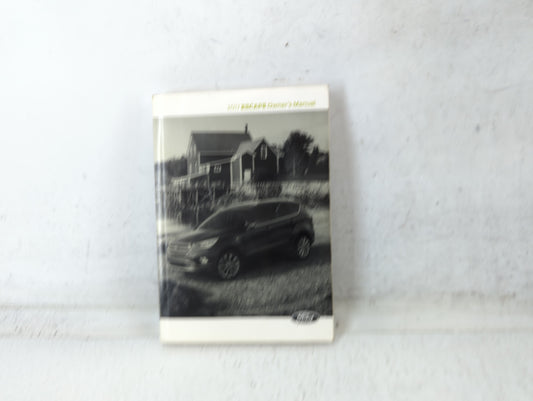 2017 Ford Escape Owners Manual Book Guide P/N:HJ5J19A321AC OEM Used Auto Parts