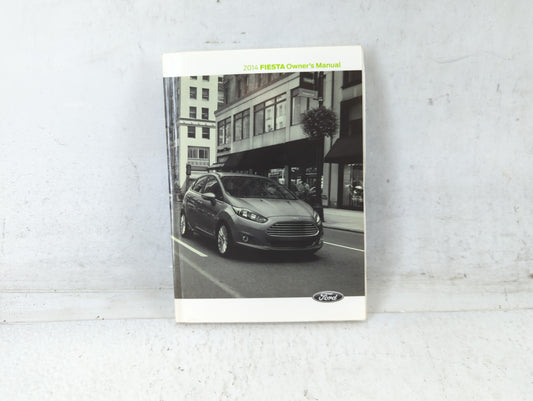 2014 Ford Fiesta Owners Manual Book Guide P/N:EE8J19A321AC OEM Used Auto Parts