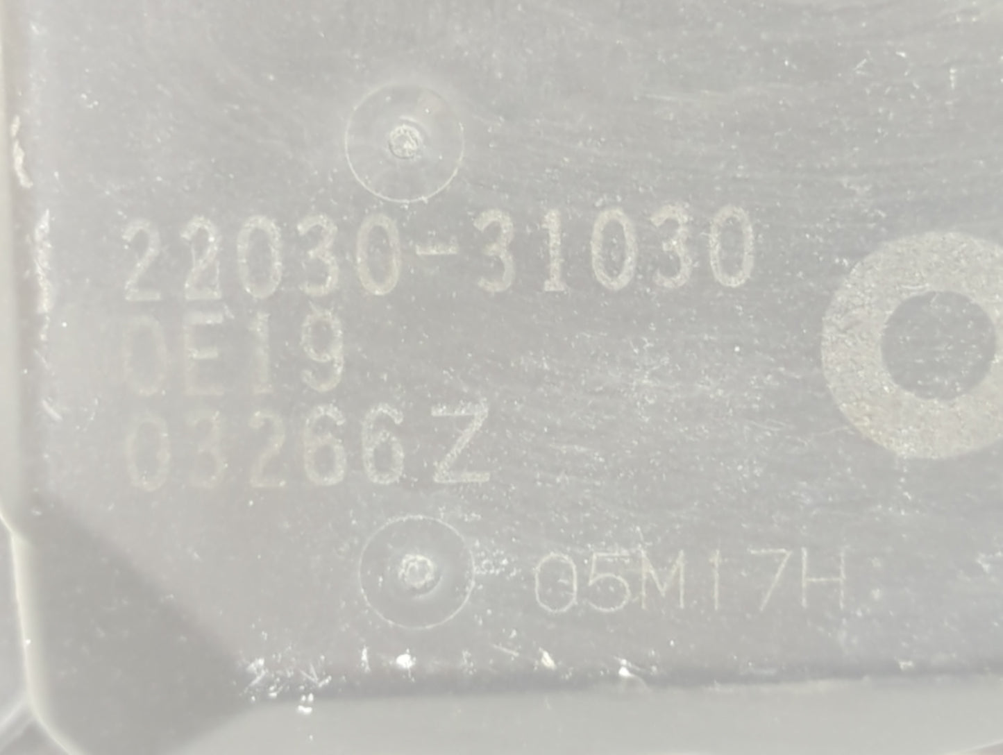 2007-2018 Lexus Es350 Throttle Body P/N:22030-31030 Fits OEM Used Auto Parts - Oemusedautoparts1.com