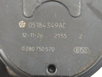 2011-2017 Chrysler 200 Throttle Body P/N:0 280 750 570 05184349AC Fits OEM Used Auto Parts - Oemusedautoparts1.com