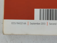 2014 Ford Fusion Owners Manual Book Guide P/N:EE5J19A321AA OEM Used Auto Parts - Oemusedautoparts1.com