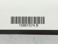 2008 Gmc Acadia Owners Manual Book Guide P/N:15861574 B OEM Used Auto Parts - Oemusedautoparts1.com