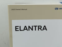 2023 Hyundai Elantra Owners Manual Book Guide P/N:POAO-EU33I OEM Used Auto Parts - Oemusedautoparts1.com