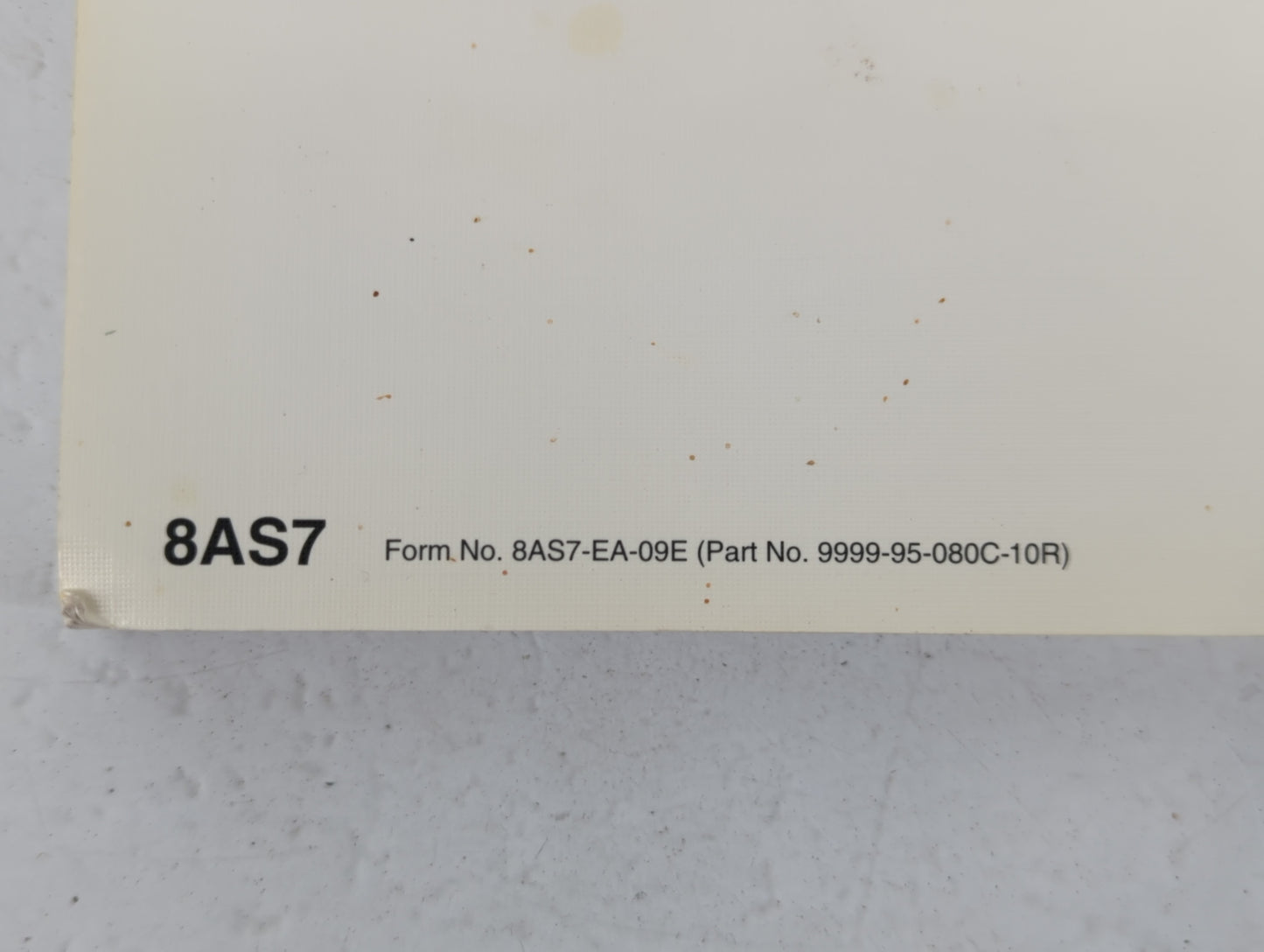 2010 Mazda Cx-7 Owners Manual Book Guide P/N:9999-95-080C-10R OEM Used Auto Parts - Oemusedautoparts1.com