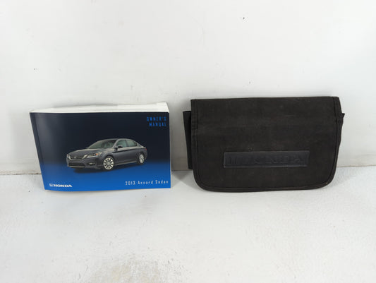 2013 Honda Accord Owners Manual Book Guide P/N:00X31-T2A-6000 31T2A600 OEM Used Auto Parts - Oemusedautoparts1.com