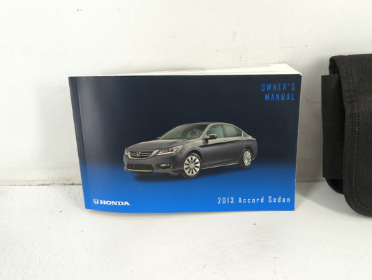 2013 Honda Accord Owners Manual Book Guide P/N:00X31-T2A-6000 31T2A600 OEM Used Auto Parts