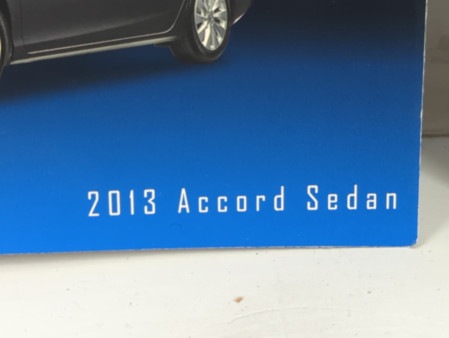 2013 Honda Accord Owners Manual Book Guide P/N:00X31-T2A-6000 31T2A600 OEM Used Auto Parts - Oemusedautoparts1.com