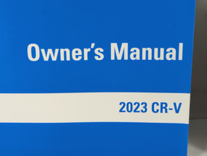 2023 Honda Cr-V Owners Manual Book Guide P/N:00X31-3A0-6000 OM-19179, 313A0600 OEM Used Auto Parts