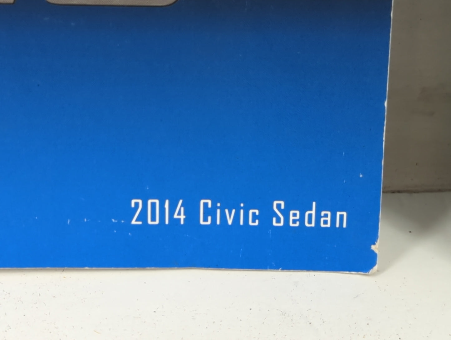 2014 Honda Civic Owners Manual Book Guide P/N:00X31-TR3-6210 31TR3621 OEM Used Auto Parts - Oemusedautoparts1.com