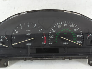 2000-2001 Jaguar S-Type Instrument Cluster Speedometer Gauges Fits Fits 2000 2001 OEM Used Auto Parts