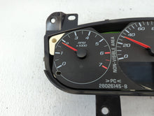 2007 Chevrolet Impala Instrument Cluster Speedometer Gauges P/N:15895561 28054865 Fits OEM Used Auto Parts