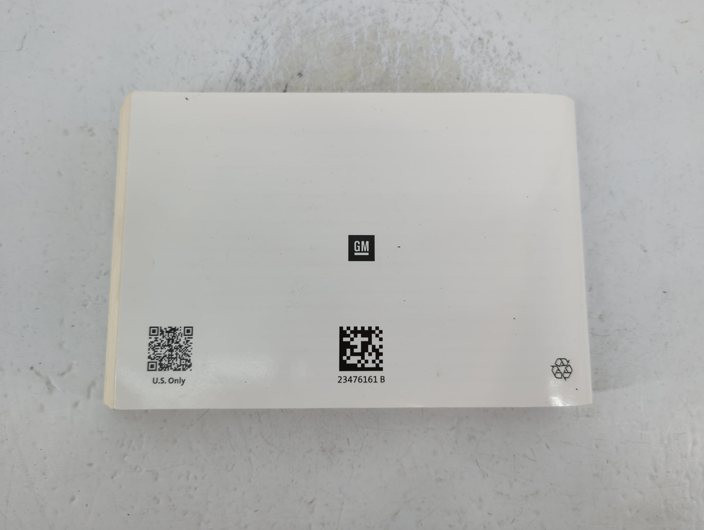 2017 Chevrolet Silverado 1500 Owners Manual Book Guide P/N:23476161 B OEM Used Auto Parts - Oemusedautoparts1.com