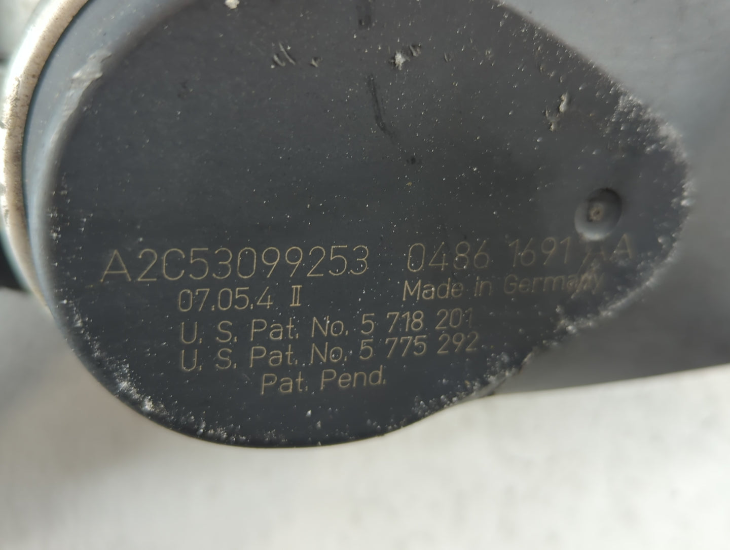 2008-2010 Chrysler Town & Country Throttle Body P/N:0486 1691 AA A2C53099253 Fits Fits 2006 2007 2008 2009 2010 2011 OEM Used Auto Parts - Oemusedautoparts1.com