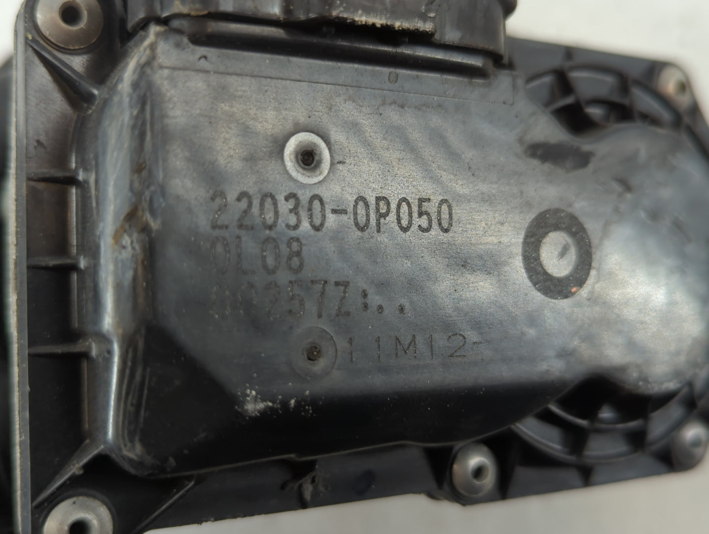 2007-2017 Toyota Camry Throttle Body P/N:22030-0P050 Fits OEM Used Auto Parts - Oemusedautoparts1.com