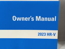 2023 Honda Hr-V Owners Manual Book Guide P/N:00X31-3V0-6001 OEM Used Auto Parts