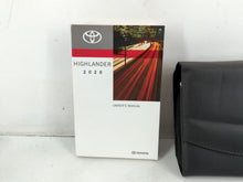 2020 Toyota Highlander Owners Manual Book Guide P/N:01999-0E036 OEM Used Auto Parts