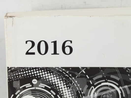 2016 Chevrolet Malibu Owners Manual Book Guide P/N:23424539 B OEM Used Auto Parts