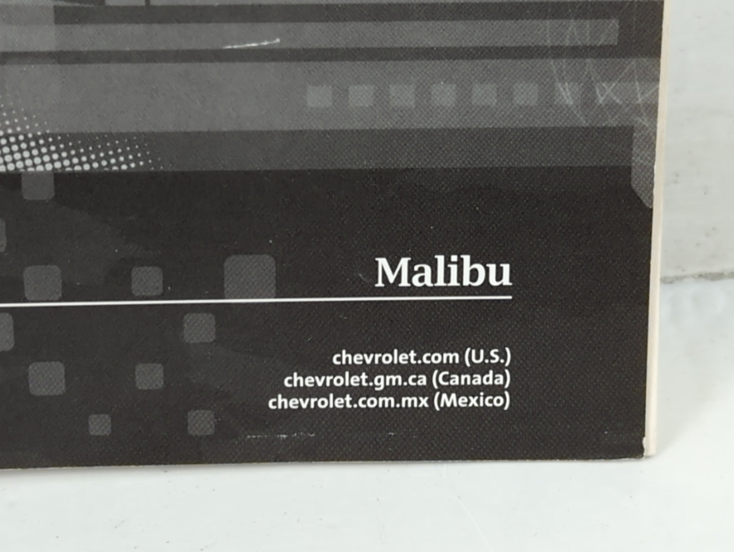 2016 Chevrolet Malibu Owners Manual Book Guide P/N:23424539 B OEM Used Auto Parts - Oemusedautoparts1.com