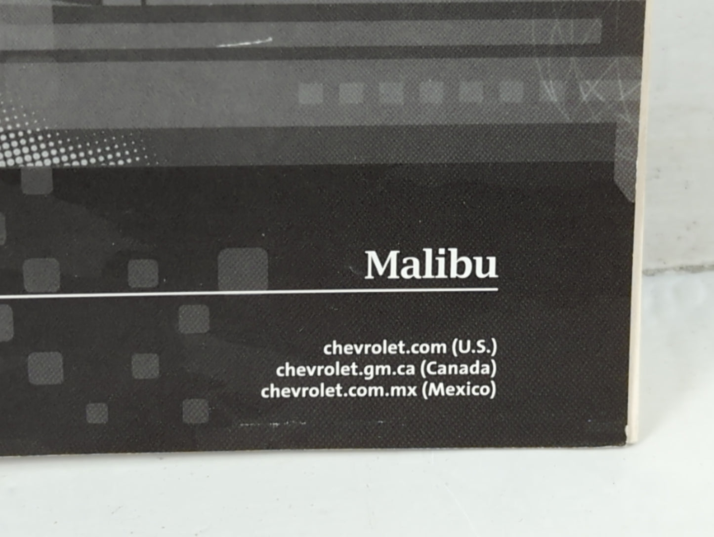 2016 Chevrolet Malibu Owners Manual Book Guide P/N:23424539 B OEM Used Auto Parts - Oemusedautoparts1.com