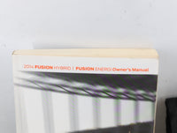 2014 Ford Fusion Owners Manual Book Guide P/N:EE5J 19A321 DA OEM Used Auto Parts - Oemusedautoparts1.com