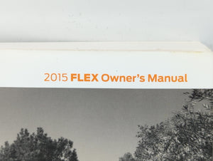 2015 Ford Flex Owners Manual Book Guide P/N:FA8J 19A321 AA OEM Used Auto Parts