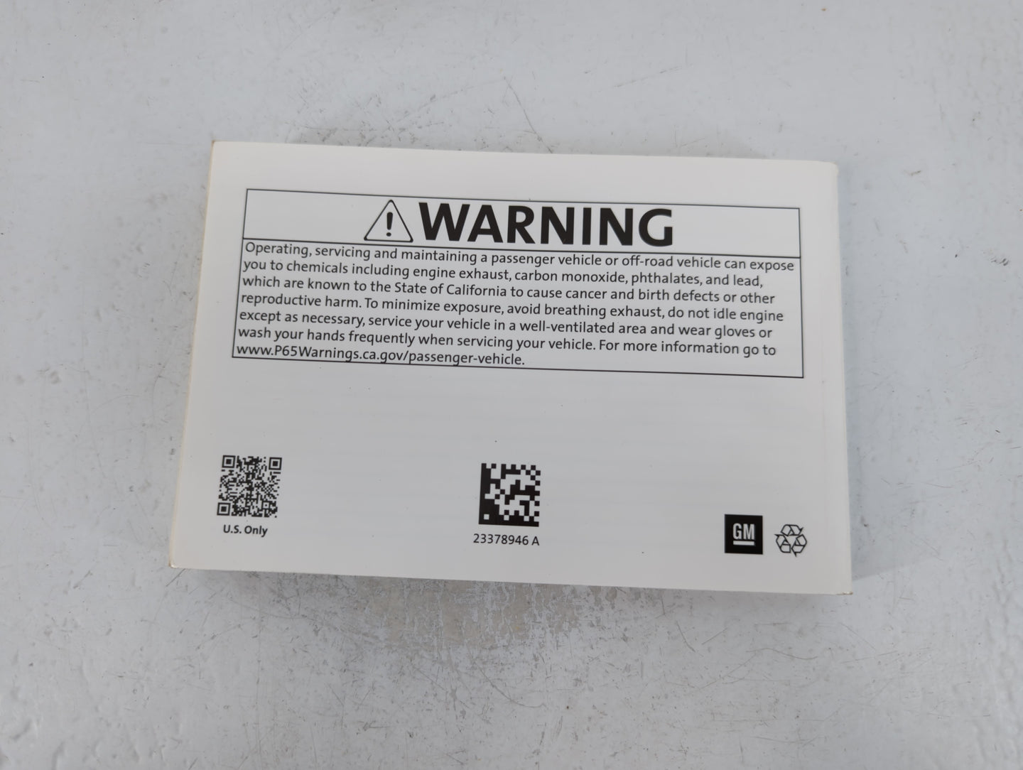 2018 Chevrolet Malibu Owners Manual Book Guide P/N:23378946 A OEM Used Auto Parts - Oemusedautoparts1.com