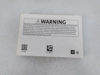 2018 Chevrolet Malibu Owners Manual Book Guide P/N:23378946 A OEM Used Auto Parts - Oemusedautoparts1.com