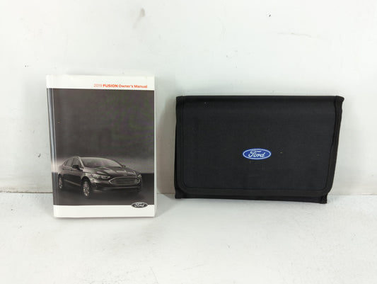 2019 Ford Fusion Owners Manual Book Guide P/N:KE5J 19A321 AB OEM Used Auto Parts - Oemusedautoparts1.com