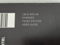 2018 Dodge Charger Owners Manual Book Guide P/N:18LD-926-AA OEM Used Auto Parts - Oemusedautoparts1.com