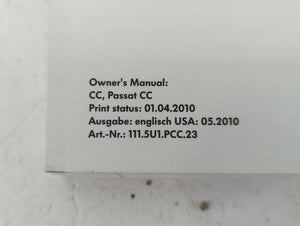 2010 Volkswagen Passat Owners Manual Book Guide OEM Used Auto Parts