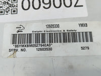 2006-2008 Cadillac Dts PCM Engine Control Computer ECU ECM PCU OEM P/N:12605330 12603530 Fits Fits 2005 2006 2007 2008 2009 2010 OEM Used Auto Parts - Oemusedautoparts1.com