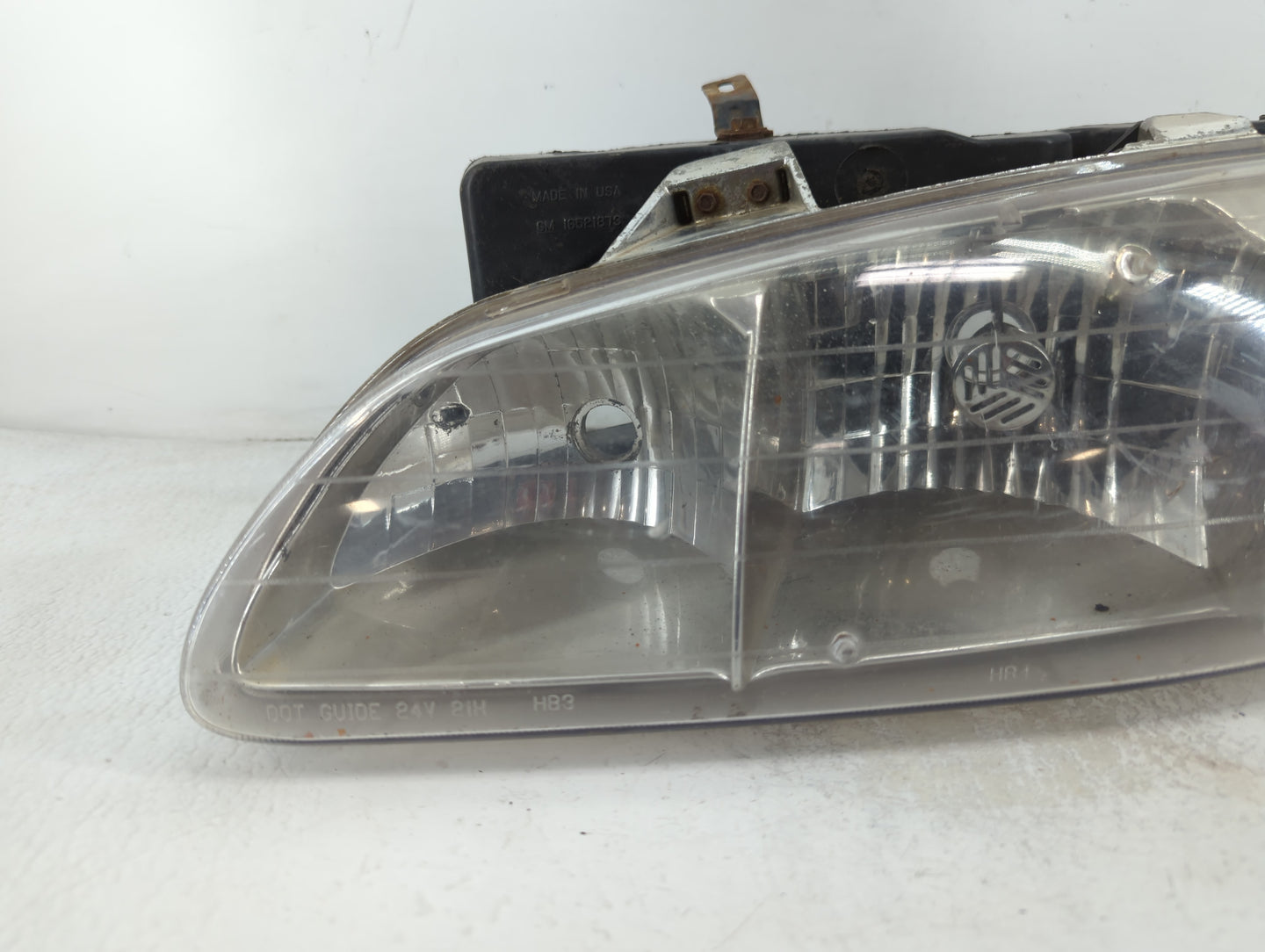 1992-1995 Pontiac Grand Am Driver Left Oem Head Light Headlight Lamp - Oemusedautoparts1.com