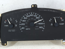 1996 Chevrolet Cavalier Instrument Cluster Speedometer Gauges P/N:28866A 16159622 Fits OEM Used Auto Parts