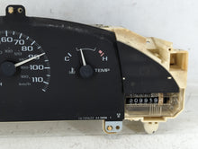 1996 Chevrolet Cavalier Instrument Cluster Speedometer Gauges P/N:28866A 16159622 Fits OEM Used Auto Parts